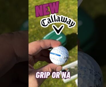NEW Callaway golf ball with putting line!!! Get excited #golf #golfputting #golfswing #callawaygolf