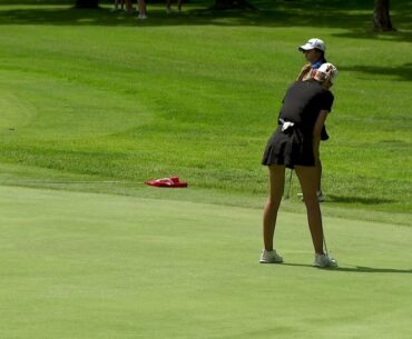 Maple Grove Girls Golf -  McKenna Hogan's Long Putt