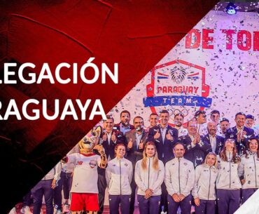 LA DELEGACIÓN PARAGUAYA PARA LOS JJ.OO DE PARÍS 2024 FUE PRESENTADA