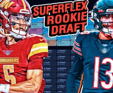 Dynasty Rookie Draft - SuperFlex Fantasy Football 2024