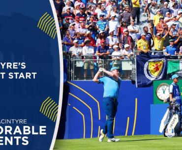 Robert MacIntyre's PERFECT Start in Rome | 2023 Ryder Cup