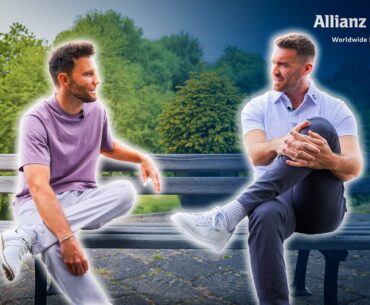 Aufgewachsen auf dem Golfplatz! ⛳️😍 Max Kieffer im Allianz-Talk