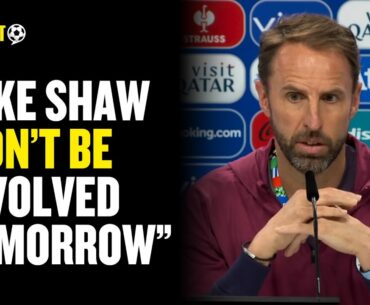 🚨🎙️ Gareth Southgate REVEALS Luke Shaw IS NOT Available To Face Denmark 🤕