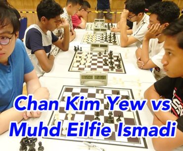 FM CHAN KIM YEW (2171) VS MUHD EILFIE ISMADI (1821) | BOARD 5 | ROUND 6 | BLITZ | SUNWAY CHESS 2024