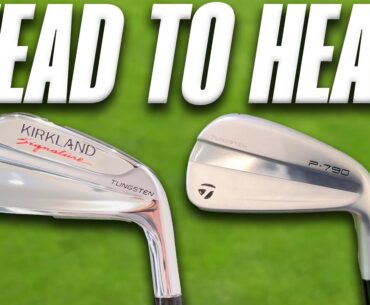 Costco Kirkland Irons VS TaylorMade P790 (SURPRISING!?)