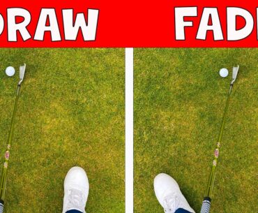 Hit The Golf Ball Straight, Draw Or Fade With This Foot Flare