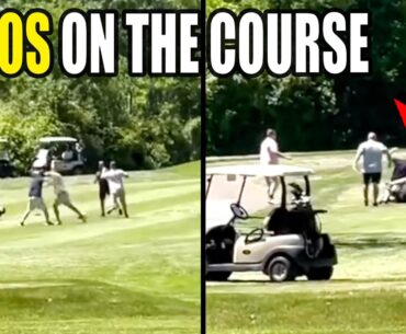 All-Out BRAWL Breaks Out on Course as Golfers Tee Off on Each Other