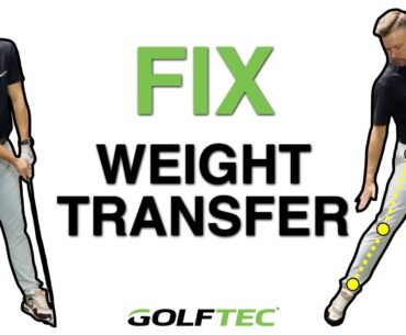 Fixing the weight transfer in the golf swing