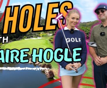 9 Holes with Claire Hogle at Aviara Golf Club