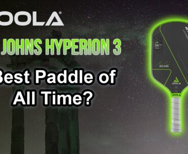 Joola Ben Johns Hyperion 3 Pickleball Paddle Review