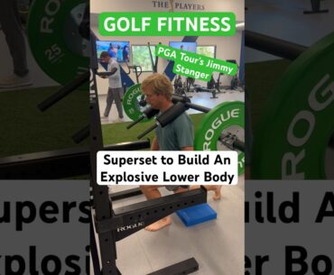 Build an Explosive Lower Body with PGA Tour Rookie Jimmy Stanger! #golf #golffitness #sports
