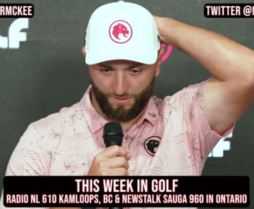 Jon Rahm discussed foot injury that forced withdrawal from US Open and says its now manageable