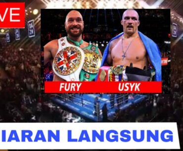 🔴 LIVE SIARAN LANGSUNG TINJU DUNIA TYSON FURY VS OLEKSANDR USYK | Tinju Dunia Terbaru 2024 | Boxing