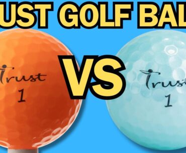 Cutting Open Trust Aurora Golf Balls! COMPARED!