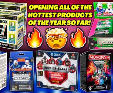 *OPENING ALL OF THE HOTTEST PRODUCTS RELEASED THIS YEAR SO FAR!🤯 TONS OF INSANE PULLS!🔥