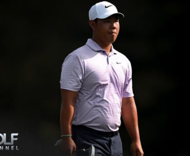 Tom Kim atop Travelers leaderboard on 22nd birthday | Golf Channel