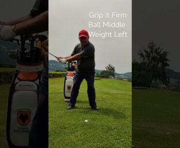 How to Hit a Hybrid from Semi Rough #shorts