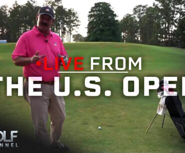 Wagner shows how native grass, greens make Pinehurst tough | Live From the U.S. Open | Golf Channel