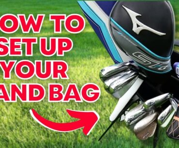 How To Arrange Your Stand Bag: Most Efficient Way