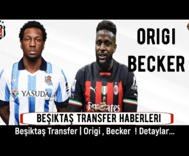 Beşiktaş Transfer⚽️ Divock Origi , Sheraldo Becker #beşiktaş