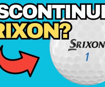 Cutting Open DISCONTINUED Srixon Golf Ball!