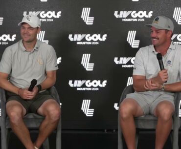 Bryson DeChambeau & Martin Kaymer Wednesday Press Conference 2024 LIV Golf Houston