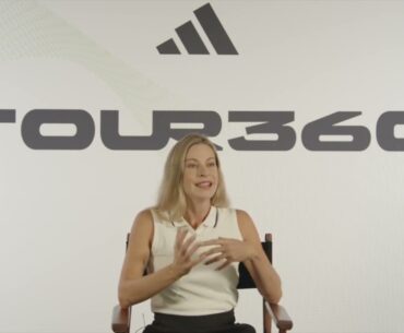 Val Kriegel talks the new Adidas Tour 360 24 Golf Shoes