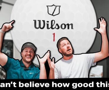 Wilson STAFF MODEL Golf Ball Review ( Can it take down the Titleist ProV1?!)