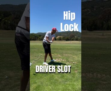 HIP LOCK DRIVER SLOT POWER! #diy #driver #golfingtips #golf #shorts #golfer #power #shortvideo #pure