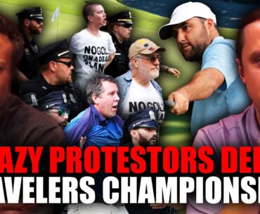 INSANE Climate Protestors INTERRUPT Golf Tournament After STORMING Course | OutKick Hot Mic