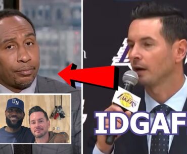 JJ Redick "IDGAF" TAKES SHOT At Stephen A Smith & ESPN Criticism of His Podcast W/ LeBron