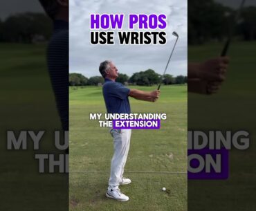 Wrist movements for golfers!