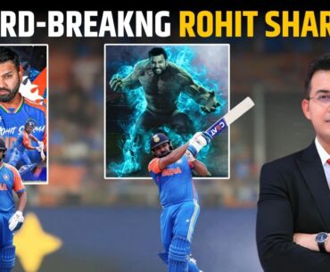 IND vs AUS : Record Breaking Rohit Sharma! world will remember the Rohit Show in St. Lucia.