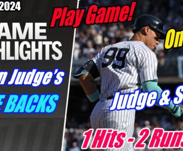 Judge's: New York Yankees Full Game Highlights (06/26/2024) | What a Play Game! 🔥 1 Hits - 2 Runs 🔥