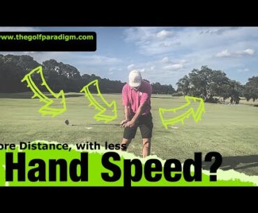 Clubhead Speed vs Hand Speed