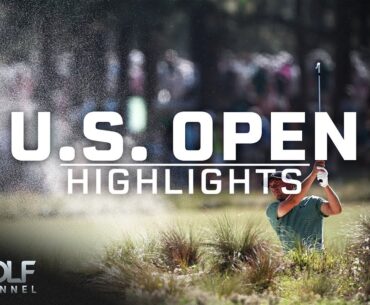2024 U.S. Open Highlights: Round 2's top shots out of trouble | Golf Channel