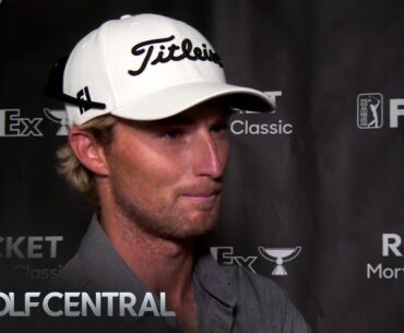Will Zalatoris looks to 'run with' momentum at Rocket Mortgage Classic | Golf Central | Golf Channel