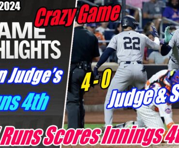 Judge's & Soto: NY Yankees Full Highlights (06/26/2024) | 4 Runs Scores Innings 4th 🔥 Crazy Game 🔥