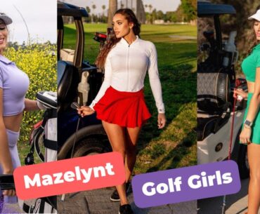 Golf Girls Mazelynt: The Beautiful Golfer with a Passion for Fashion #secretgolftour