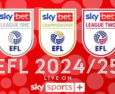 EFL fixture announcement 2024/25!