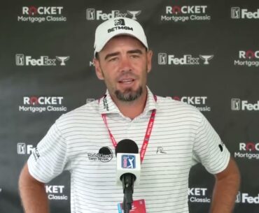Troy Merritt Friday Flash Interview 2024 Rocket Mortgage Classic © PGA Tour