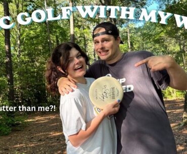 My Wife Throws All The Putts For My Disc Golf Round