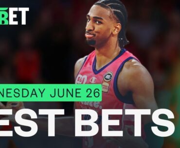 NBA DRAFT BEST BETS + MLB PICKS & MORE! | BEFORE YOU BET 6-26-24