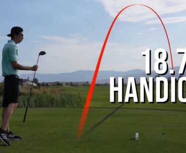 What 18.7 Handicap Golf Looks Like... [EVERY SHOT]