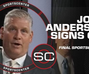 John Anderson's final time anchoring SportsCenter after 25 years at ESPN 🎉