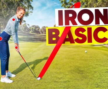 Golf Iron Lesson For Longer & Straighter Shots (simple guide)