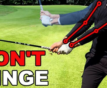 Never Worry About Golf Swing Wrist Hinge Again