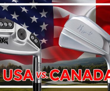USA vs CANADA - Which Irons are Better? PXG or Haywood Golf