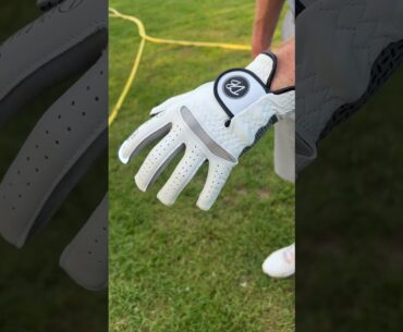 Cabretta Leather Golf Glove: Enhanced Grip, Fit & Feel! #golf #golfer #sports  #youtubeshorts #new