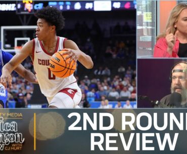 Jaylen Wells/Cam Spencer in 2nd Rd, Giant Draft, IMG's Brian Nash on Zach Edey | Jessica Benson Show